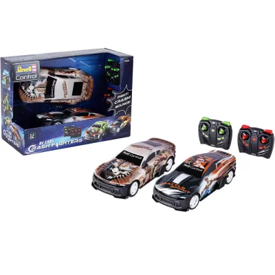 Revell RC Zestaw 2 Samochody Zdalnie Sterowane Cars Crash Fighters 24593