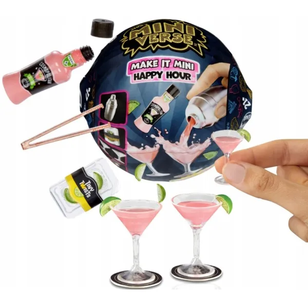 MGA Miniverse Make It Mini Happy Hour Kula Niespodzianka Mini Drinki 513841