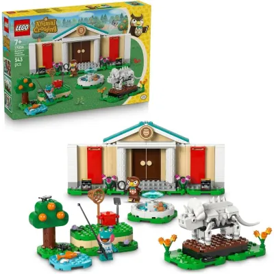 Klocki LEGO Animal Crossing Blathers i kolekcja muzealna 77056
