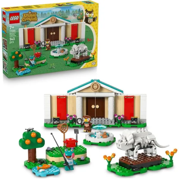 Klocki LEGO Animal Crossing Blathers i kolekcja muzealna 77056