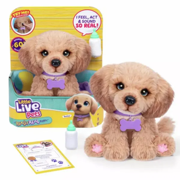 Little Live Pets My Really Real Daxie Puppy BAILEY Interaktywna Maskotka Piesek 26805
