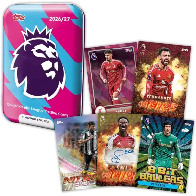 Topps Flagship Premier League 26/27 MEGA TIN #1 PUSZKA KOLEKCJONERSKA KARTY PIŁKARSKIE