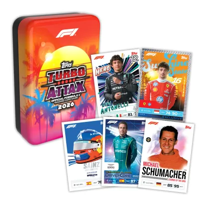 Topps Formuła 1 2026 Turbo Attax Mega Tin Sunshine State KARTY KOLEKCJONERSKIE