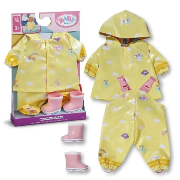 Baby Born Rain Outfit Ubranko Przeciwdeszczowe Dla Lalki 43cm 840788 116724