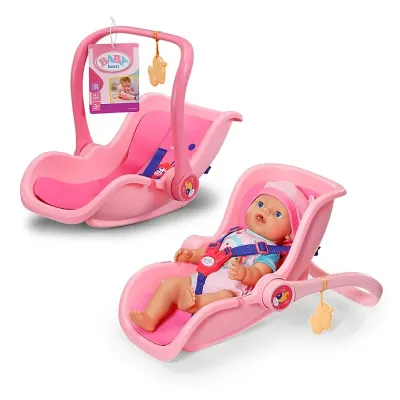 Baby Born Comfort Seat Pink Przenośny Fotelik Nosidełko Dla Lalki 839843