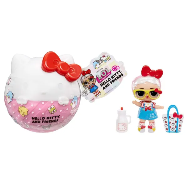 Kula Niespodzianka z Minilaleczką L.O.L. Surprise Loves Hello Kitty 253840