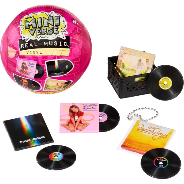MGA's Miniverse Real Music Kula Niespodzianka Z Płytami Vinylowymi 247906