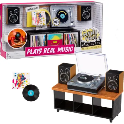 MGA's Miniverse Real Music Record Player Mini Gramofon Muzyczny na Vinyle 254249
