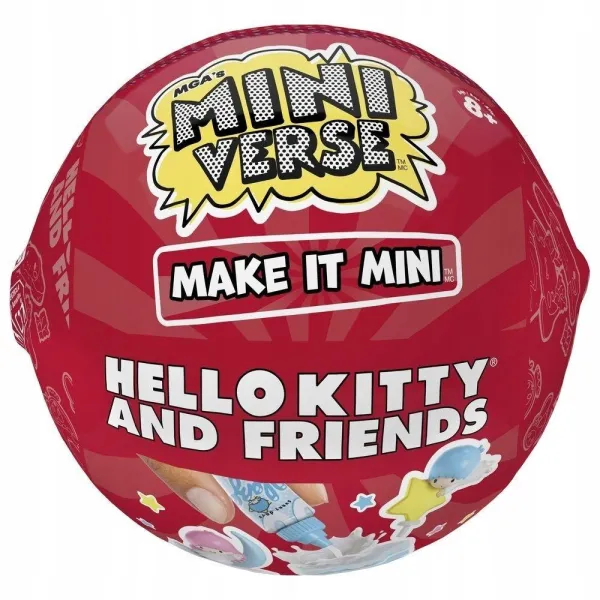 MGA's Miniverse Make It Mini Hello Kitty seria 4 Kula Niespodzianka 247746