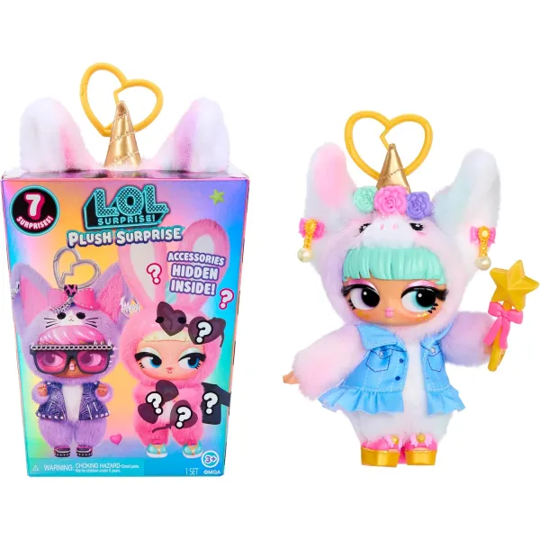 L.O.L. Surprise Plush Surprise Pluszowa Lalka Brelok Niespodzianka 249498