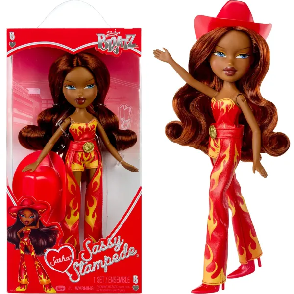 Bratz Sassy Stampede SASHA Kolekcjonerska Lalka Kowbojka 247180