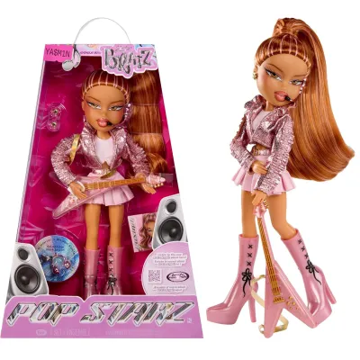 Bratz Pop Starz YASMIN Kolekcjonerska Lalka Gwiazda Muzyki Pop 595977