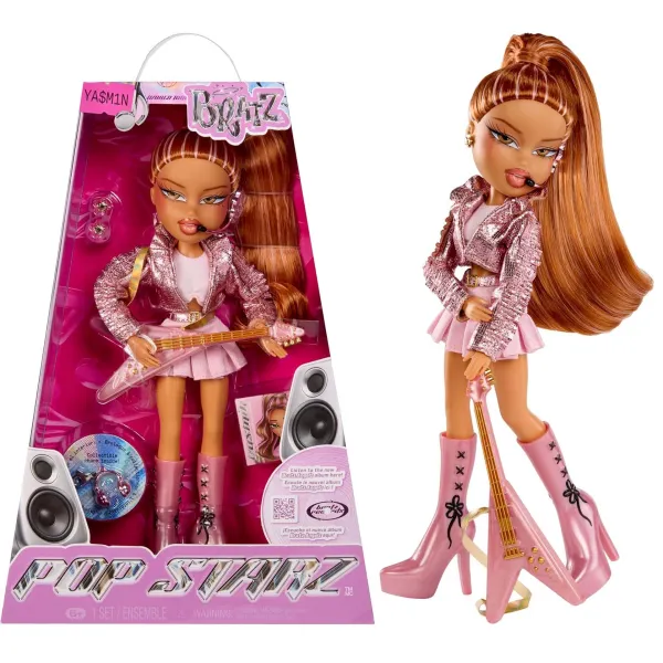 Bratz Pop Starz YASMIN Kolekcjonerska Lalka Gwiazda Muzyki Pop 595977