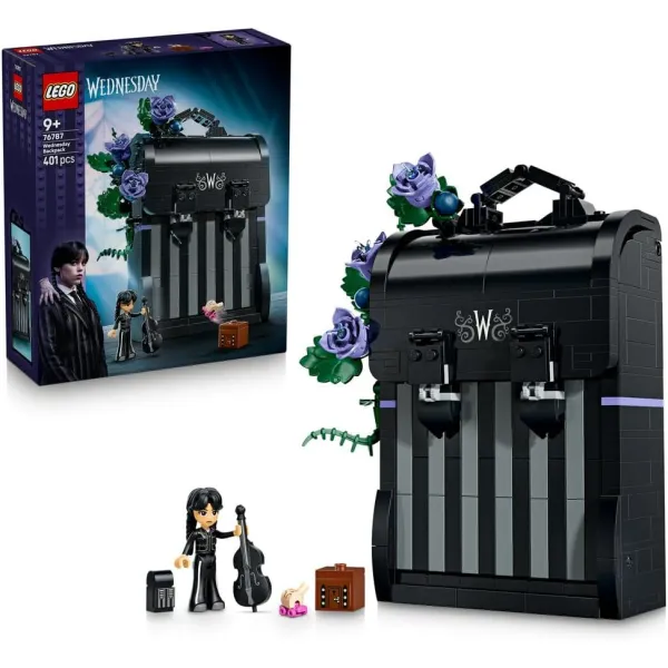 Klocki LEGO Wednesday 76787 Plecak Wednesday Z Niespodziankami  HALLOWEEN