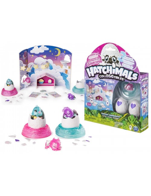 Hatchimals piżamowe party 3 figurki Spin Master