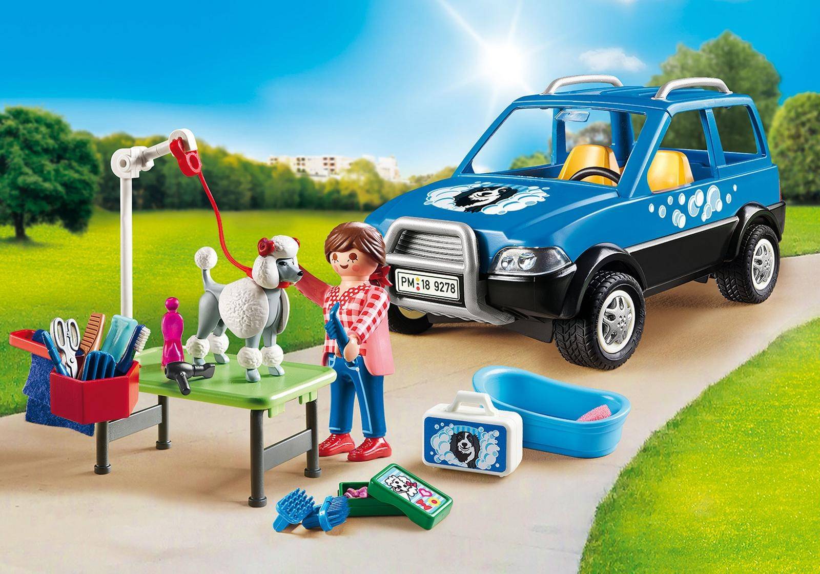 Playmobil Mobilny Salon dla Psów Klocki 9278