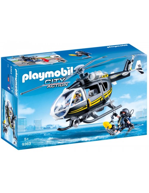 PLAYMOBIL 9363 Helikopter jednostki specjalnej