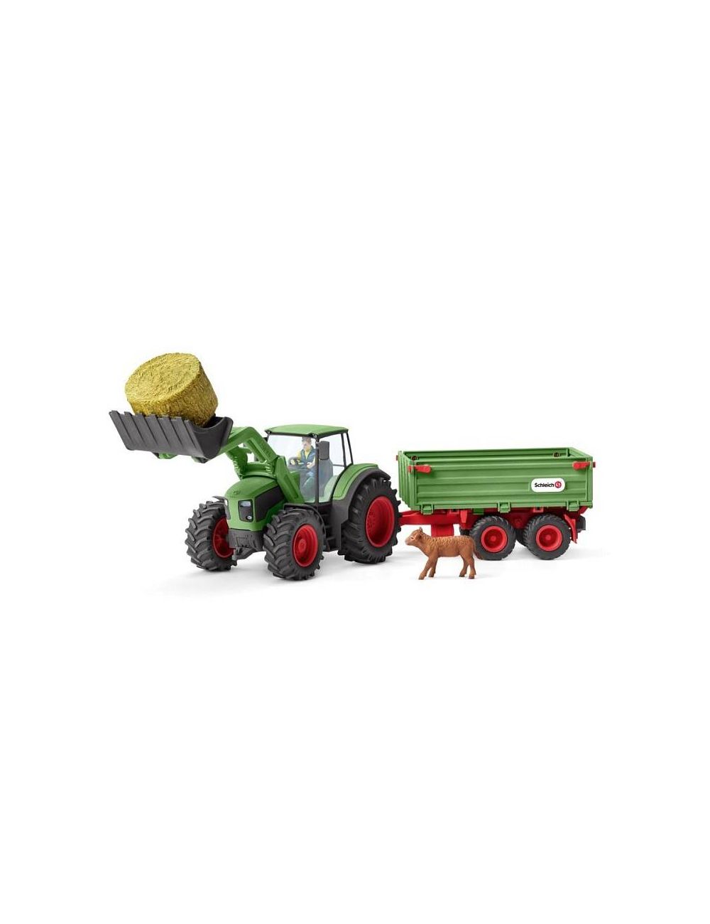Schleich 42379 Traktor z Przyczepą