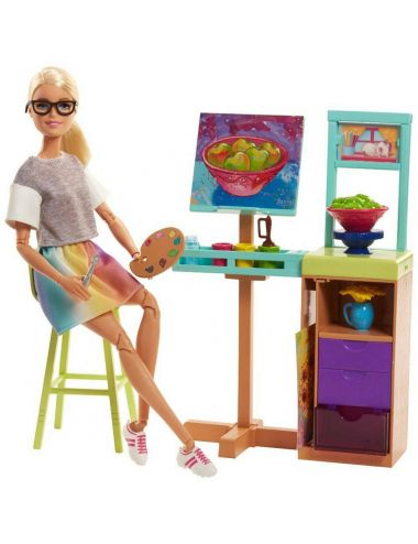 Barbie Pracownia Malarska...