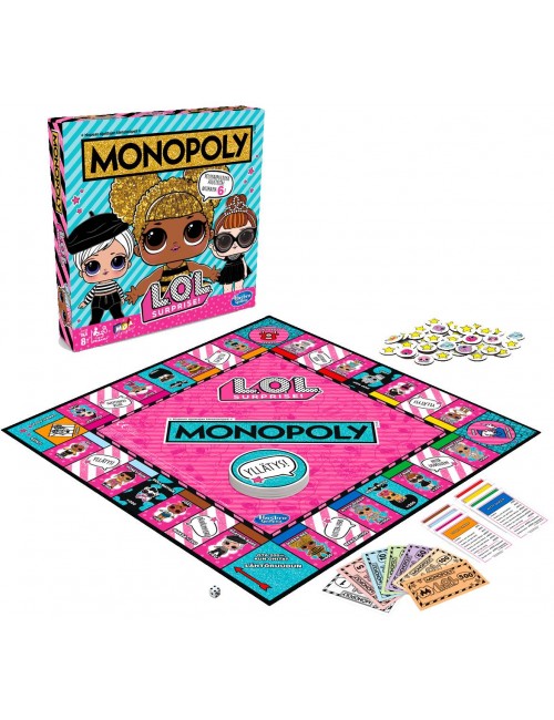 Lol Surprise Monopoly gra ekonomiczna E7572