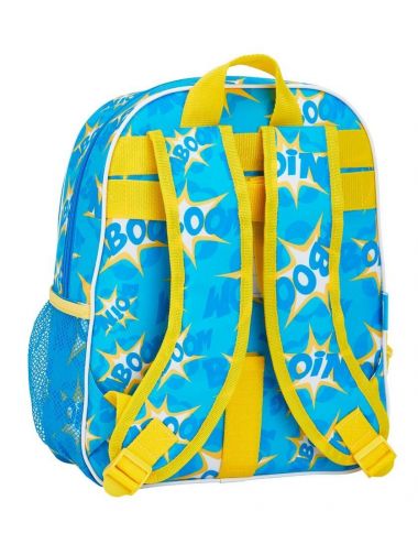 Super Zings plecak szkolny dla dzieci 34 CM niebieski tył