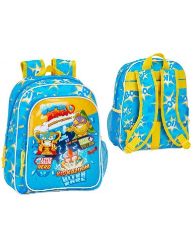 Super Zings plecak szkolny dla dzieci 34 CM niebieski