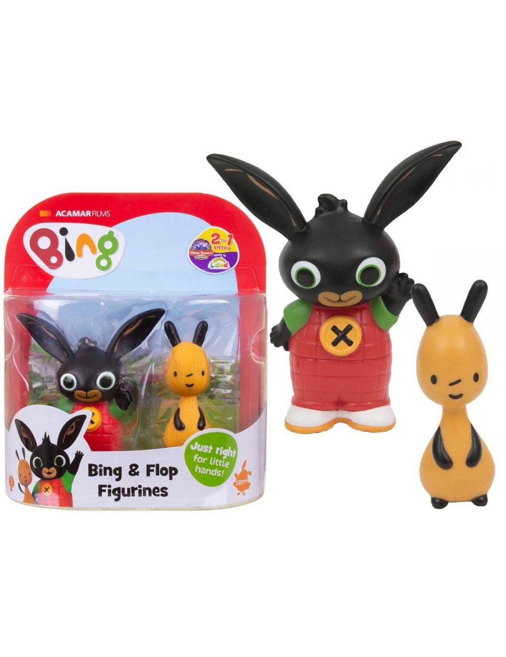 Figurki królik Bing i Flop zestaw dwupak