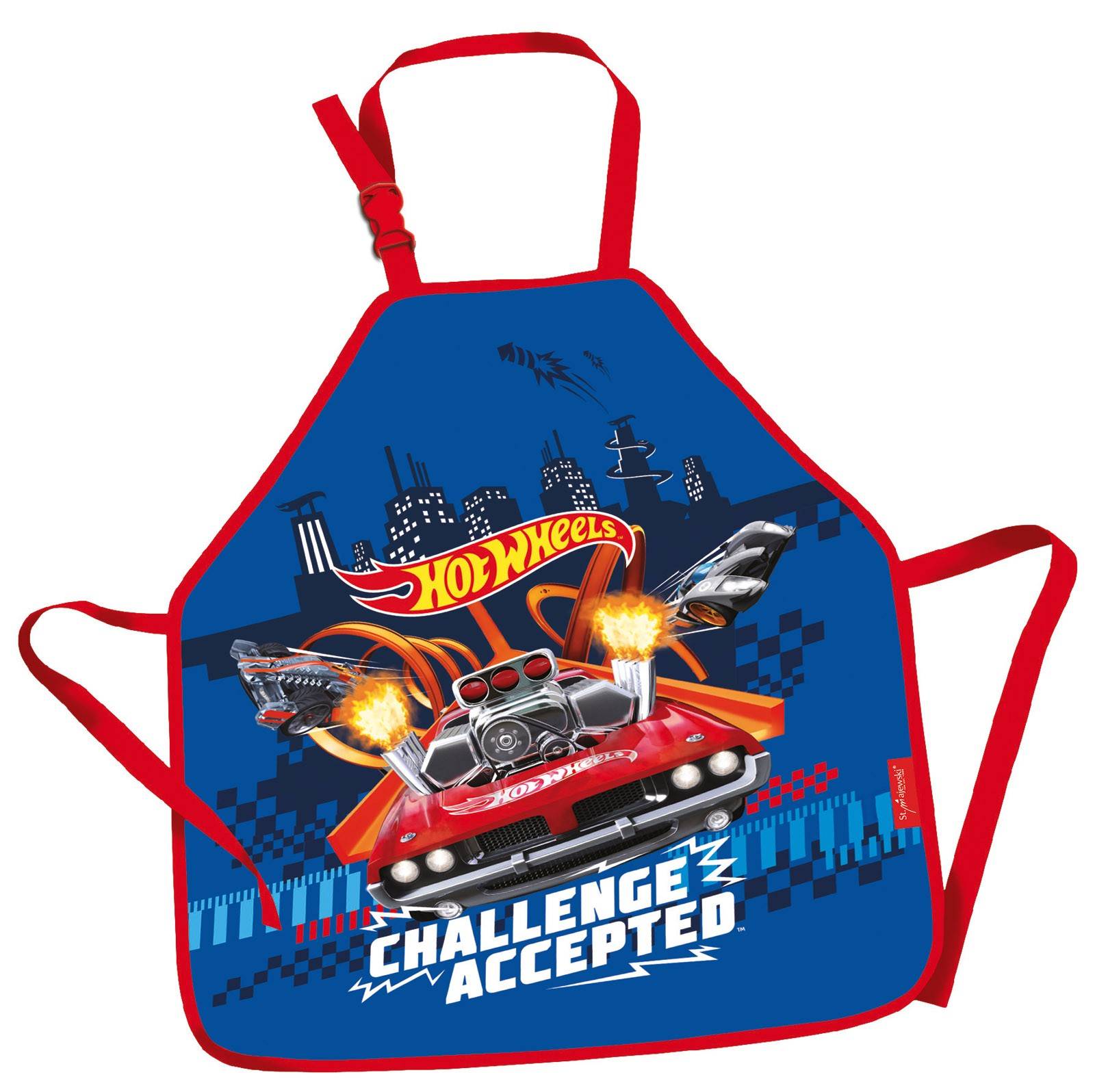 Hot wheels fartuszek do plastyki