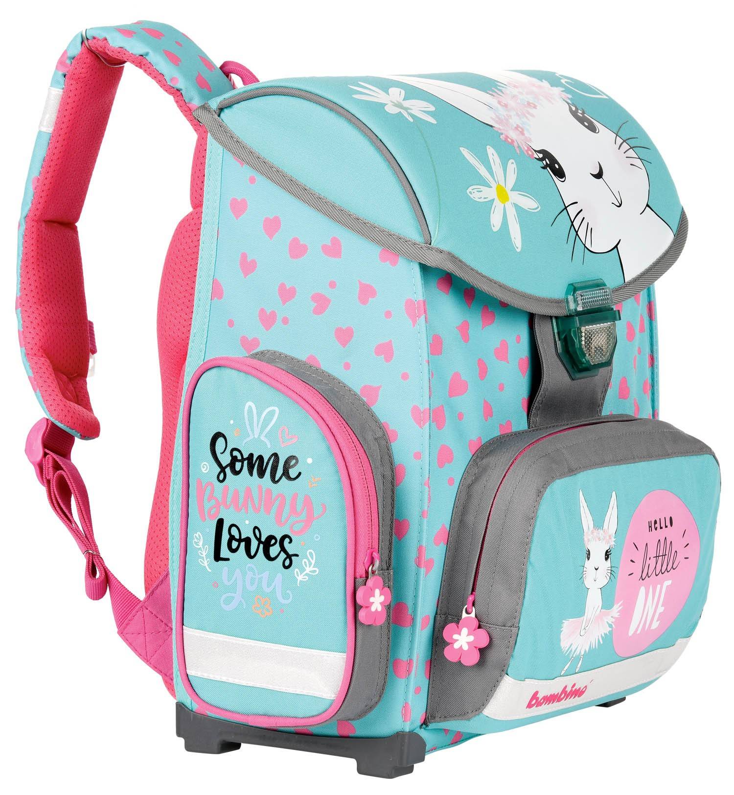 Bambino Tornister szkolny Rabbit Królik premium