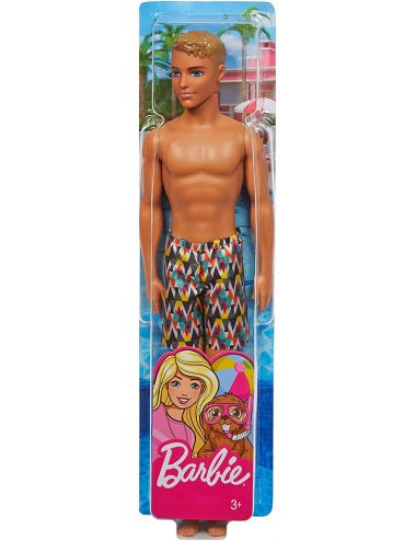 Barbie Ken plażowy lalka FJF09