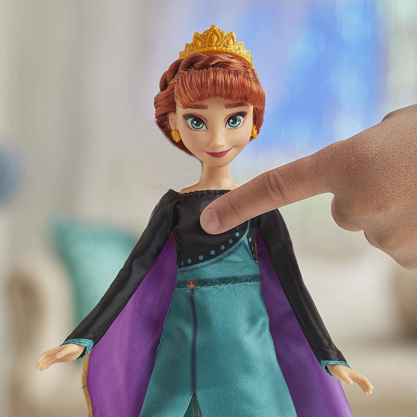 ”Disney Frozen II Kraina Lodu Anna Królewska lalka śpiewająca po polsku