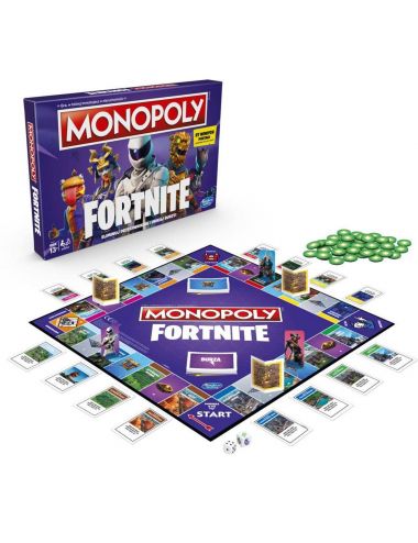 MONOPOLY Fortnite ekonomiczna gra planszowa