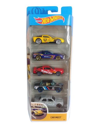 Hot Wheels CAR MEET samochody 5-pak GHP52 Hot Wheels CAR MEET samochody 5-pak GHP52