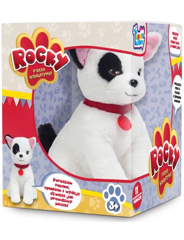 TM Toys Interaktywny Piesek Rocky Puppy Luv