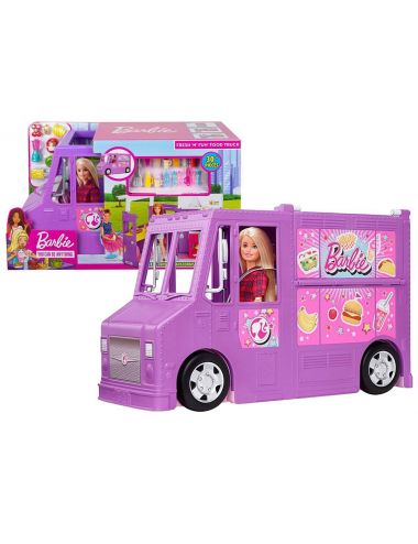 Barbie Samochód Foodtruck