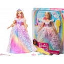 Barbie Lalka Magiczna Księżniczka GFR45 z akcesoriami Dreamtopia