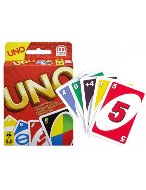 Mattel UNO karty W2085 gra karciana 108 kart