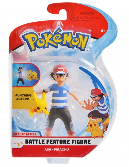 Pokemon Battle Ash i Pikachu figurki 95121