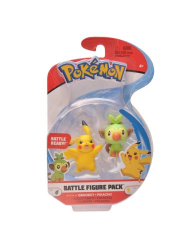 Pokemon Figurki Pikachu i Grookey Battle Pack 5 cm 97625