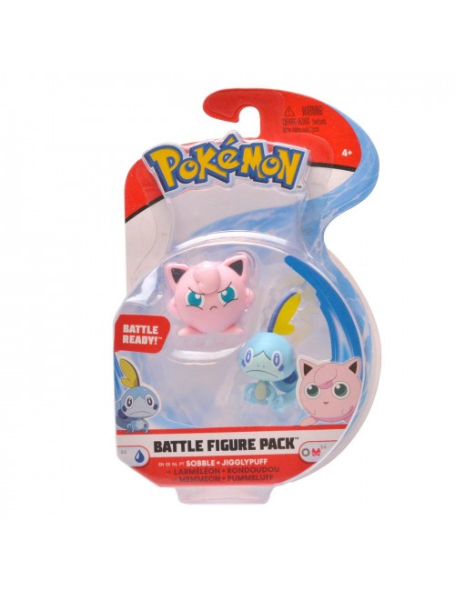 Pokemon Figurki Sobble i Jigglypuff Battle Pack 5cm 97627