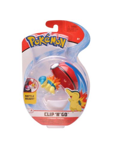 Pokemon Clip'N'Go Pokeball z figurką Cyndaquil 5cm 97648
