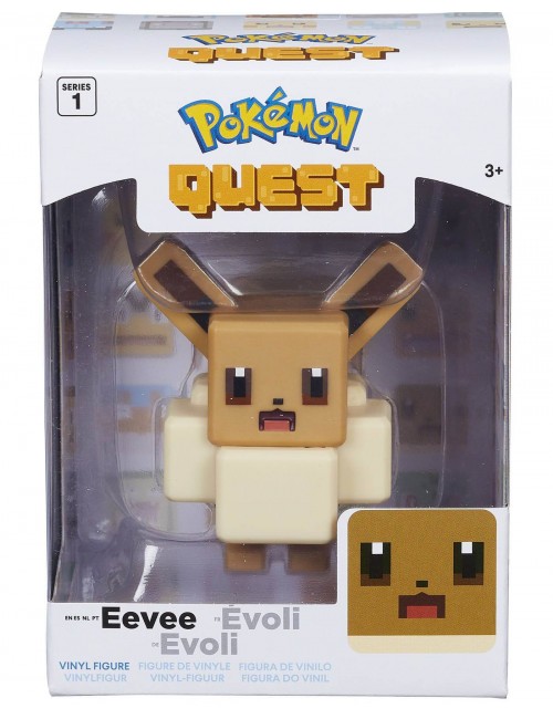 Pokemon Quest Evee figurka vinylowa 10cm 97704
