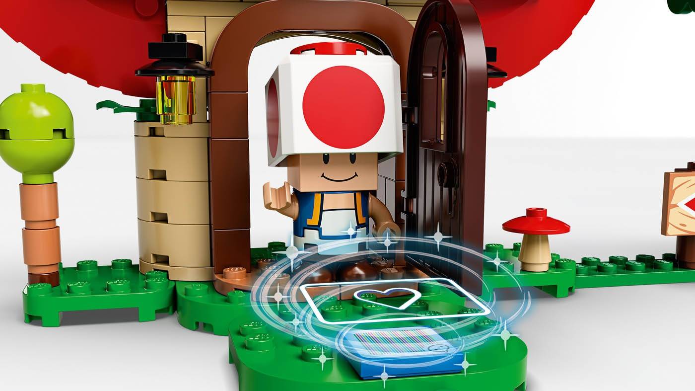 Lego Super Mario Toad szuka skarbu 71368