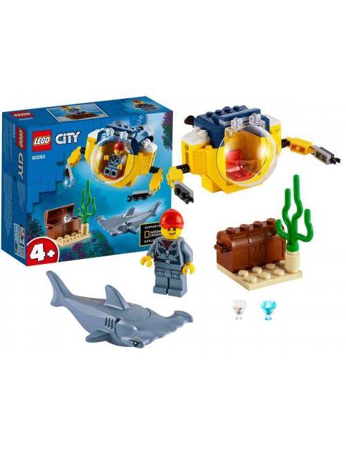 LEGO City Oceaniczna mini łódź podwodna 60263