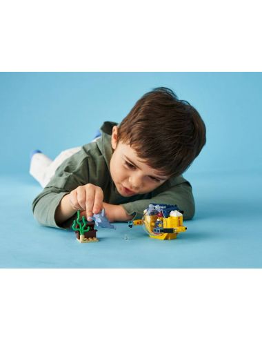 Lego Mini łódź klocki 60263