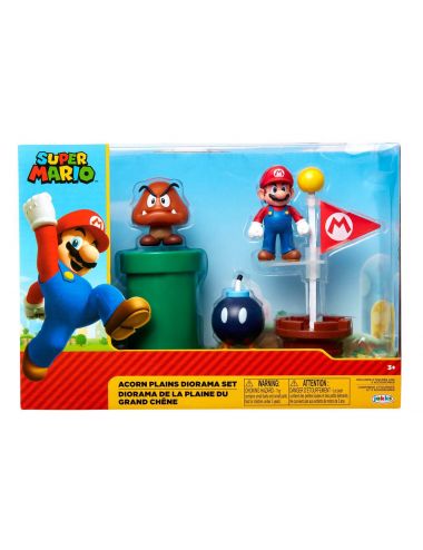Super Mario Acorn Plains zestaw figurka 85987-4L