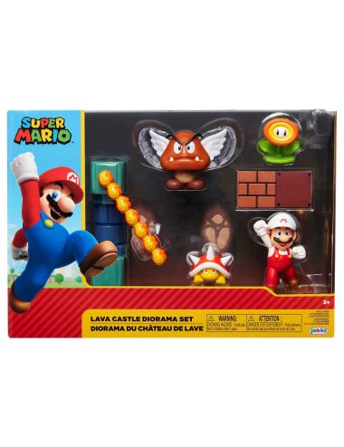 Super Mario Lava Castle zestaw podziemia 400154