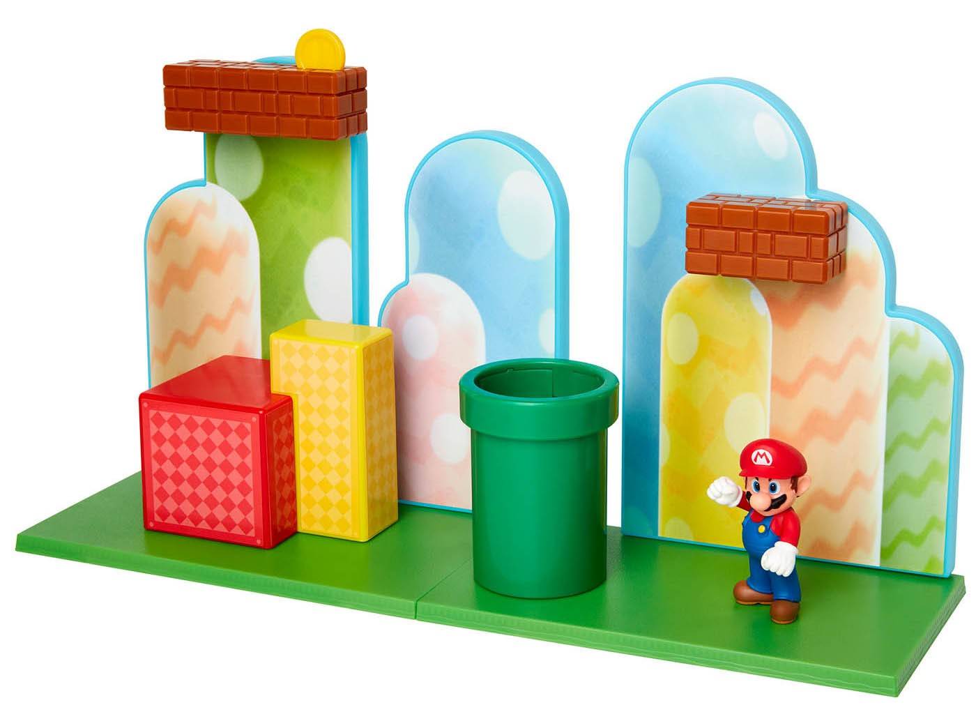 Super Mario Acorn Plains diorama makieta z figurką 85991-PKR1