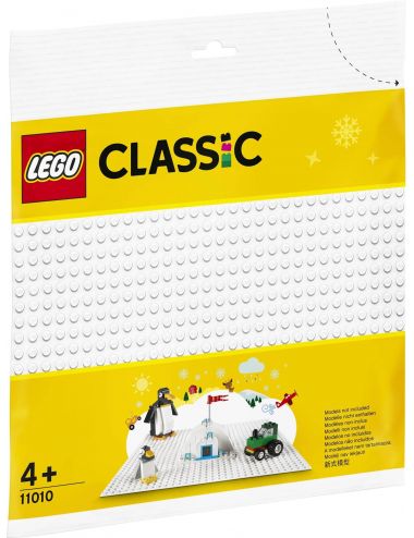 LEGO Classic Biała Płyta Konstrukcyjna 11010