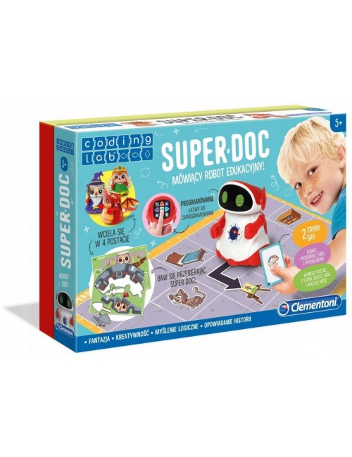 Clementoni Super Doc Mówiący Robot Edukacyjny 50640